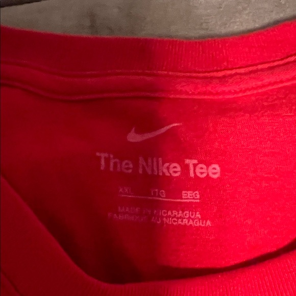 Josh Allen Nike Red Air Allen Graphic T-Shirt - Picture 2 of 3